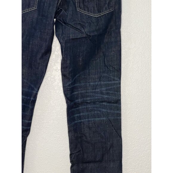 AE American Eagle Slim Jeans Sz 36x34 Buttoned Back Pockets - Picture 3 of 15